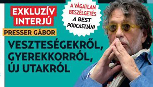 Presser Gbor a Best magazin cmlapjn